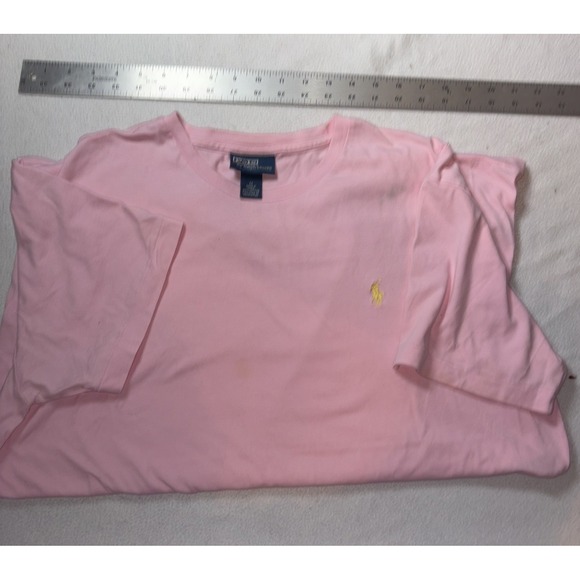 Ralph Lauren Other - Polo By Ralph Lauren Pink With Yellow Logo Medium